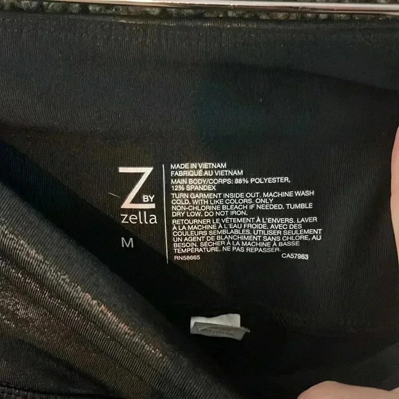 Zella Faux Leather Leggings - Picture 3 of 3